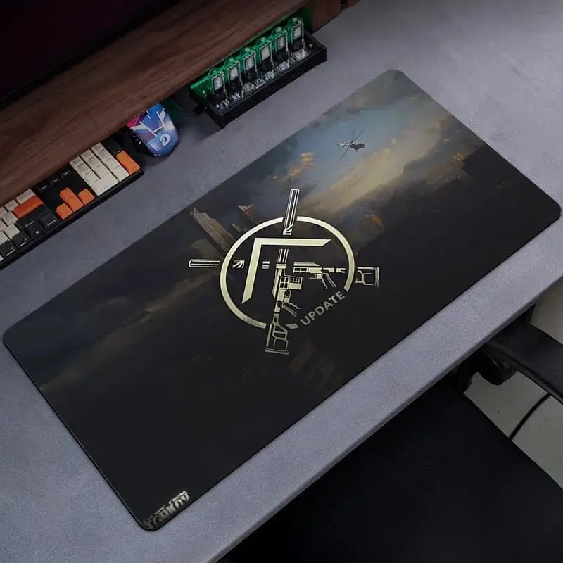 Escape From Tarkov Gaming Mouse Pad Stitched Edges Office Computer Keyboard Laptop and Home Desk Non-Slip Rubber Base Pads