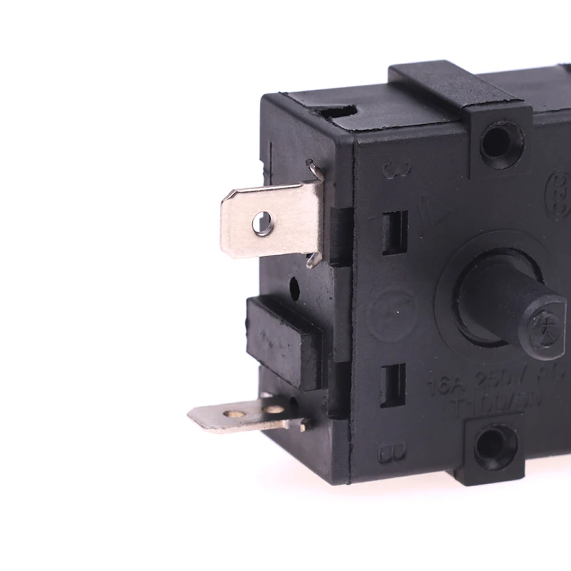 Description Picture 4 of item3/5 Pin 2/4 Position Rotary Switch Selector AC 250V 16A Radiator For Household Heater Electric Baking Lamp Small Sun Switch