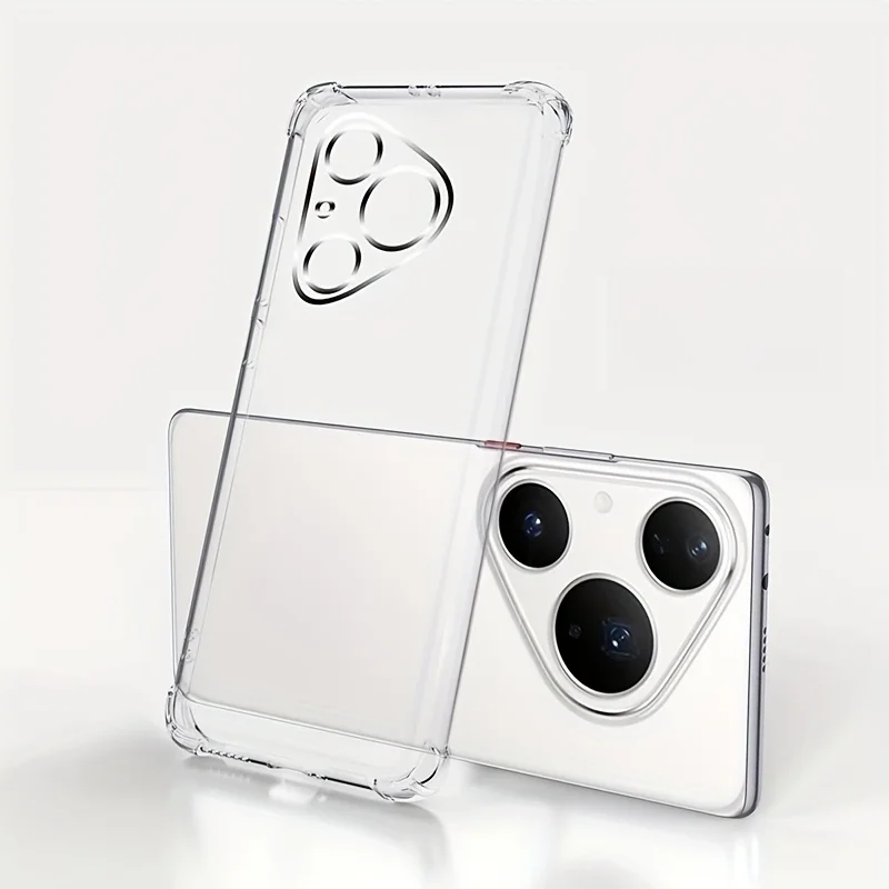 Sleek Transparent Phone Case - Soft TPU Silicone Clear Back Cover