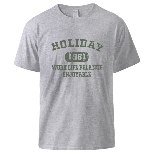 Vintage-Inspired Comfort and Style: Holiday 1961 Printed T-shirt