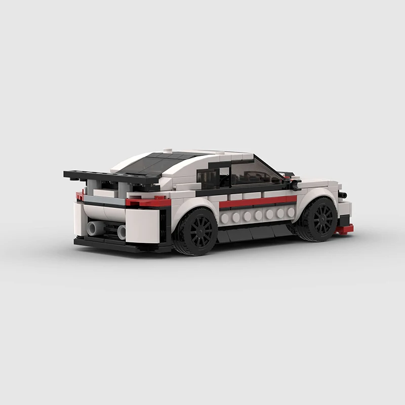 인기 MOC M2 스피드 시티 자동차 챔피언 레이서 클래식 슈퍼카 빌딩 블록, 브릭 레이싱 모델 테크닉, 창의적인 차고, 어린이 장난감