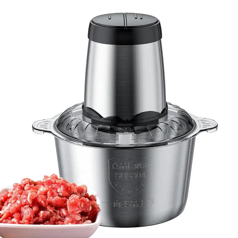 

Kitchen Aid Meat Grinder Stainless Steel Meat Grinder Speeds 300W 3L Big Capacity Chopper Meat Grinder Household Food Processor