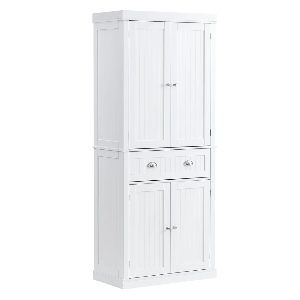 72 Inch Freestanding Kitchen Pantry Storage Cabinet