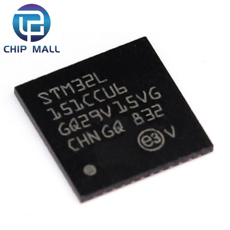 

STM32L151CCU6 256KB 32-Bit Microcontroller Chip IC QFN-48 New Original Stock