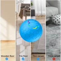Interactive Dog Pet Ball Toys With Led Lilght Automatic Moving Smart Ball Dog Color Changing Bouncing Rotating Pet Products 6
