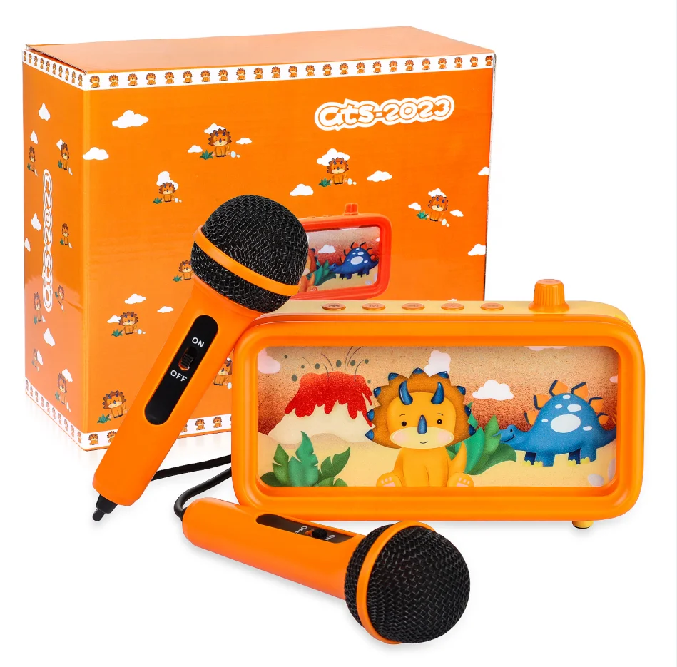 Oem Bt Toy Musical Instrument Singing Machine Kids Karaoke System