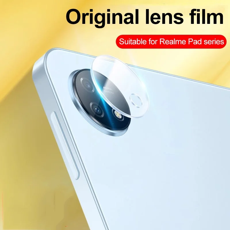 Lens Tempered Glass Protector Protective Film For Realme Pad 2 11.5 inch 2023 Back Camera Film 2pcs camera lens protective film for dji mini 1 2 hd tempered glass anti scratch lens film protective drone accessory