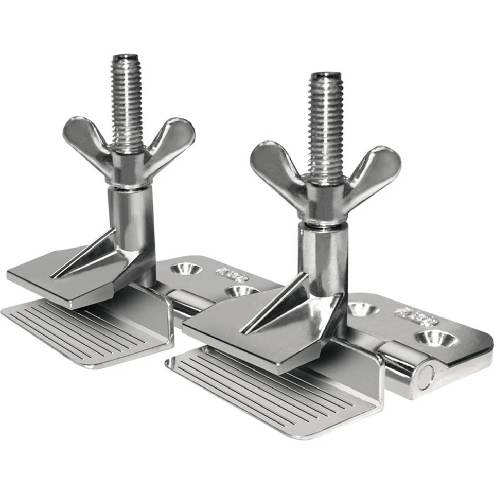 Morsetti A Farfalla Fafeicy Per Serigrafia - 2 Pezzi | Fissaggio Schermi Con Vite Zigrinata - Foto 3