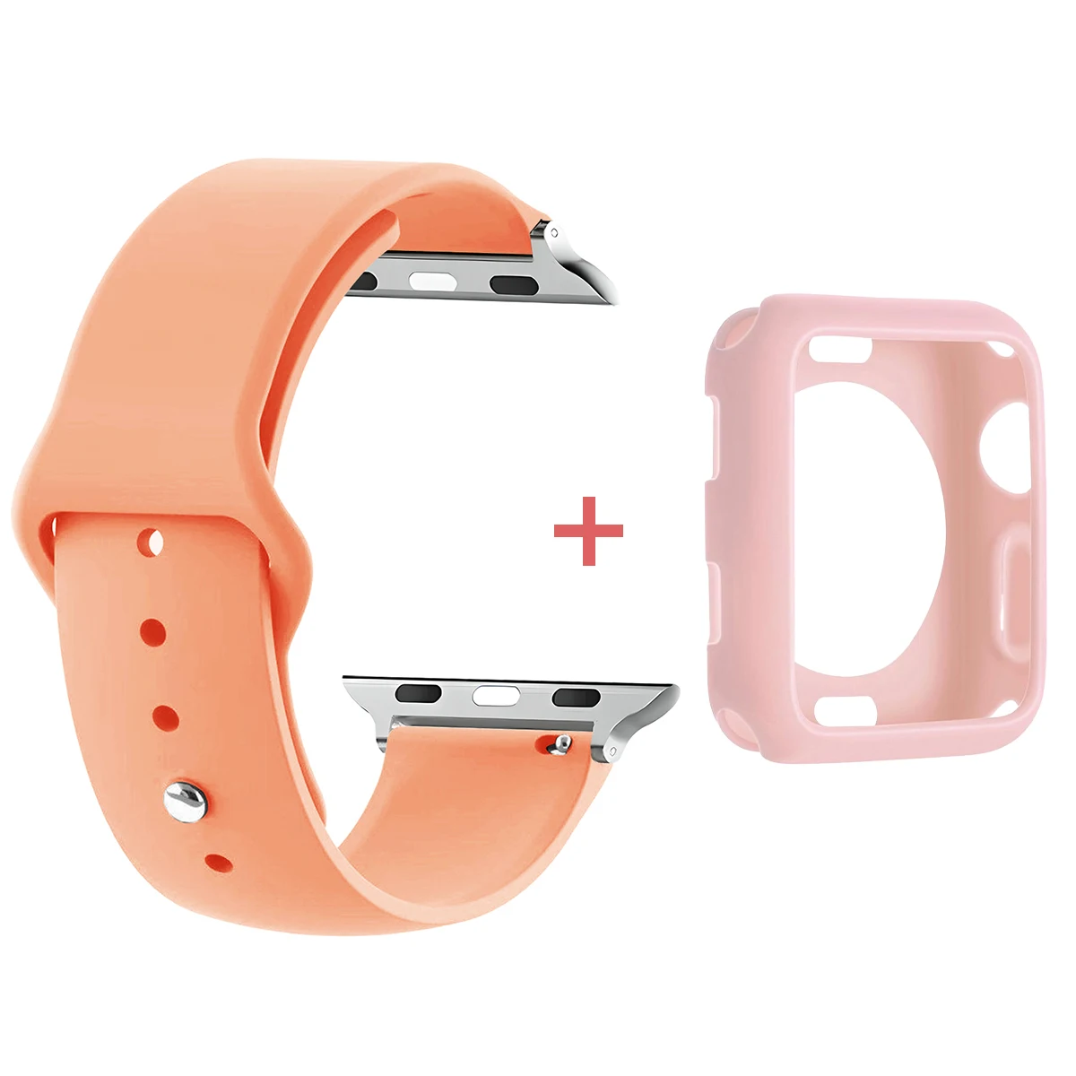 Premium TPU Watch Case & Stylish Strap with Screen Protector