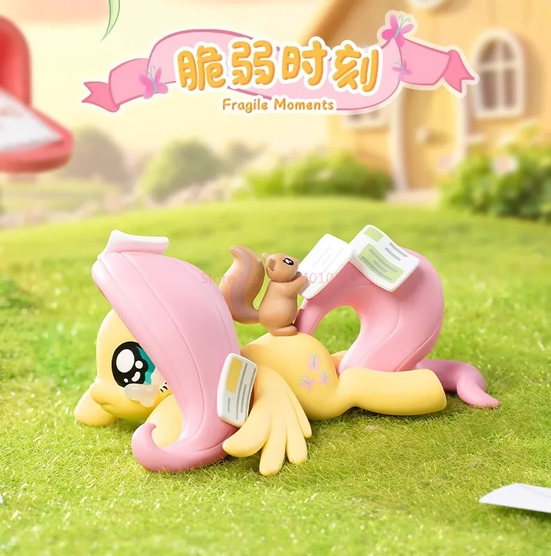 Original My Little Pony Fluttershy Sweet Diary Series Blind Box Ornament Actionfigur Cartoon Dekor Sammlerspielzeug Weihnachtsgeschenk – Detail 25