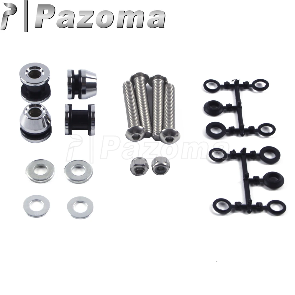 

Chrome Motorbikes Sissy Bar Docking Point Hardware Mounting Kit for Harley Dyna FXDWG 06-08 Dyna FXDF 08-17 Softail FLSTF 00-02