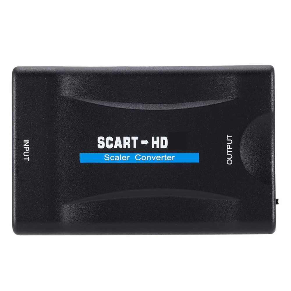 Adattatore Convertitore Audio Di Lusso Da 1080P Hd A Scart Con Cavo Usb Per Hdtv Sky Box Stb Dvd