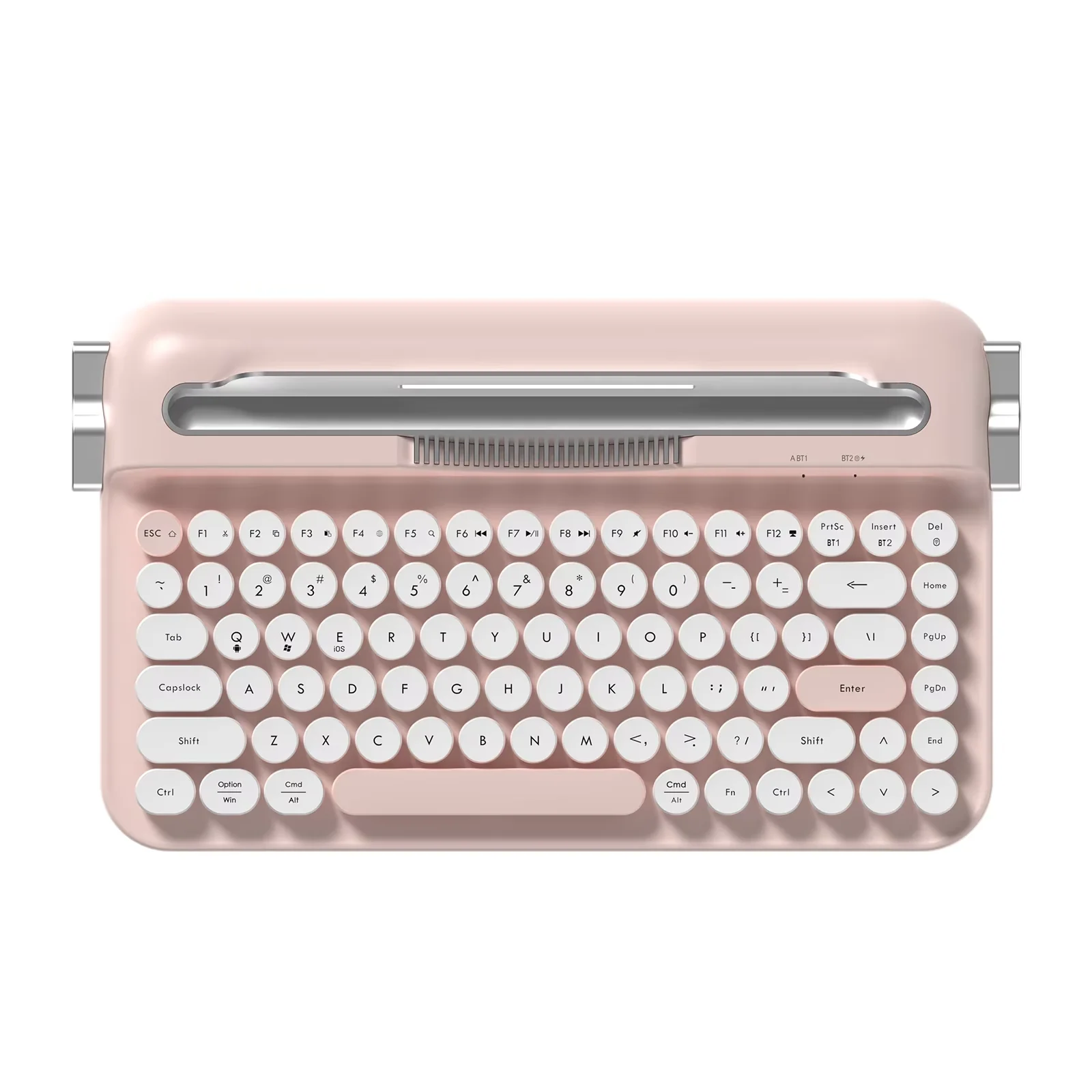 RYMEK Teclado Mecánico Con Cable E Inalámbrico, Con Soporte