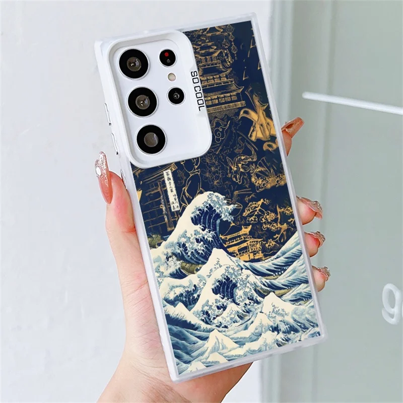 Classic Japanese Style Waves Phone Case
