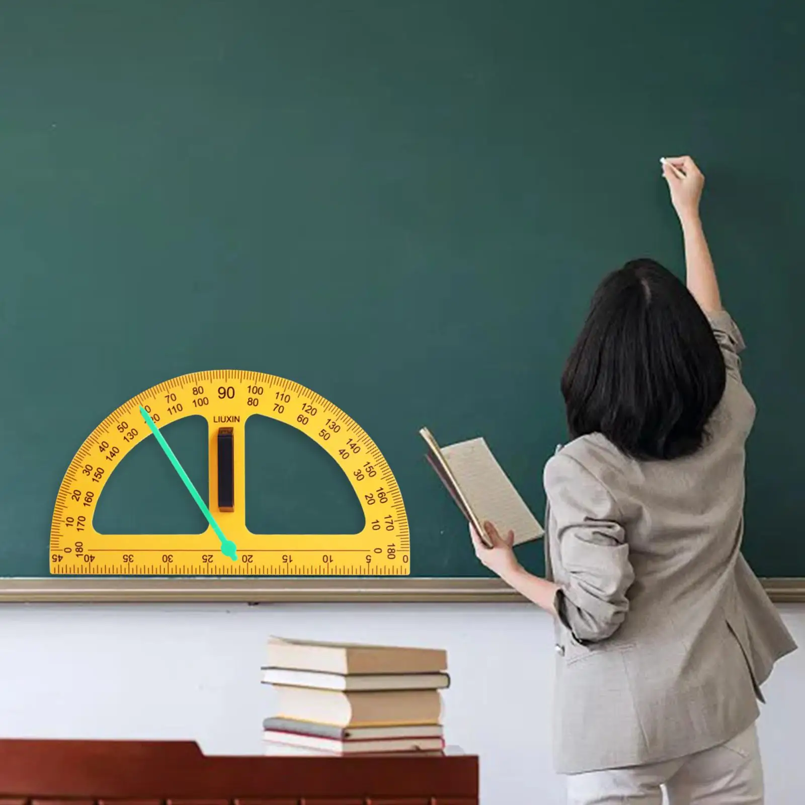 수학 기하학 장비, 드로잉 눈금자, 2-4 팩