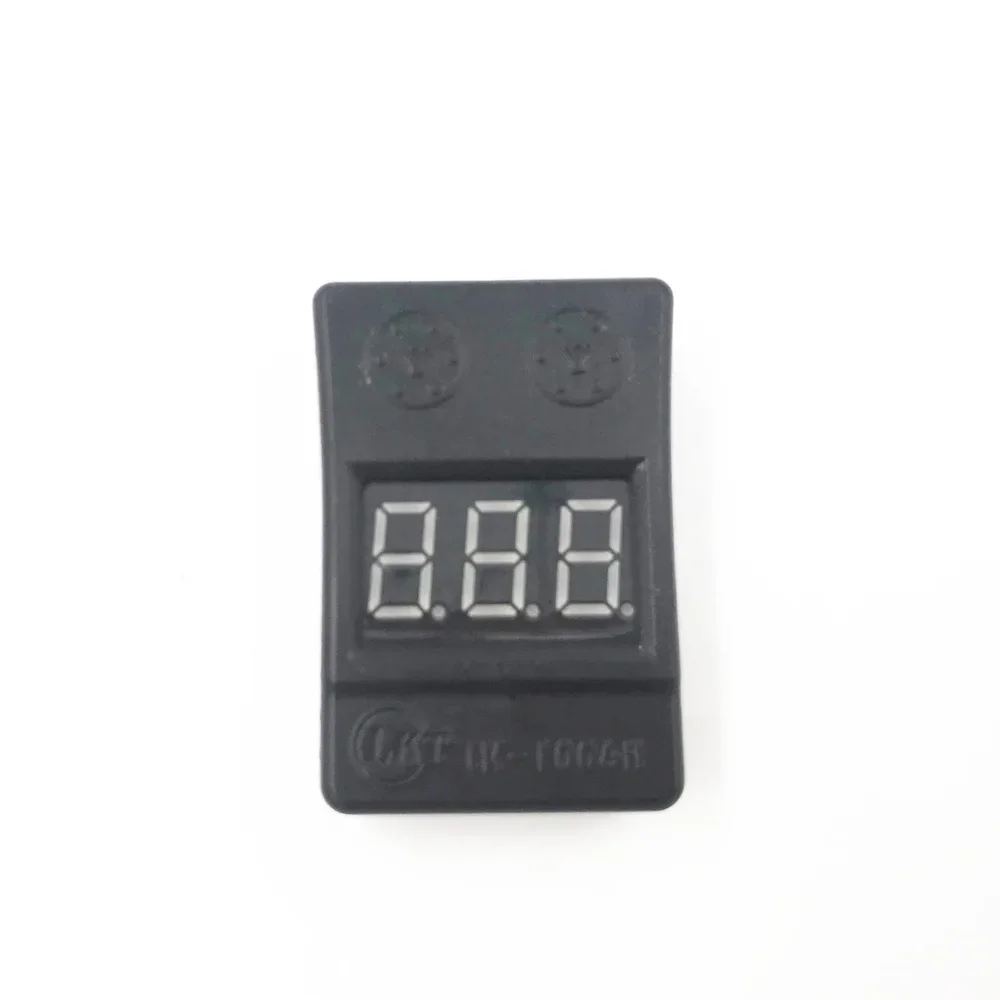 Lipo 배터리 테스터 BX100 RC 1-8S Lipo 리튬 이온 배터리 용 LED 표시기가있는 저전압 부저 경보 소리 경고 검사기