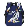 CR7 Cristiano Ronaldo Backpack Student Schoolbag for Men Women Laptop Canvas Bags 4