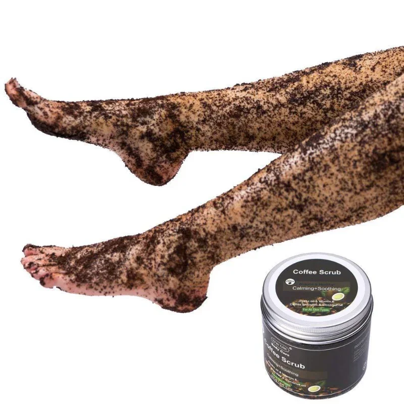 200g Coffee Scrub Body Scrub Exfoliators Cream Facial Dead Sea Salt For Whitening Moisturizing Anti Cellulite Treatment Acne