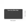 Rubber Exercise Bike Mat Noise Reduction Exercise Bike Mat Set for Indoor Cycling Elliptical Training for Stationary for Home 6