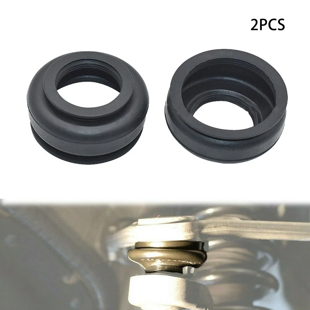 

2pcs Car Black HQ Rubber Ball Joint Dust Boots Covers Suspension Replacement Rubber Boot Ball Joints Vehicle Chassis Parts