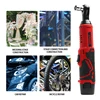 3/8 Rechargeable Electric , Ratchet Set, Angle Drill, Screwdriver To Remove Screw Nut, Automobile Maintenance Tool 3