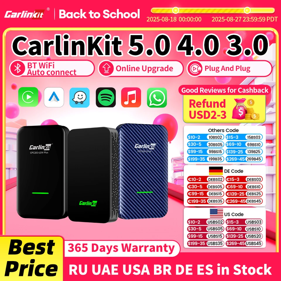 値下げしました！ Carlinkit 3.0 Bluetoothユニット Amazon.co