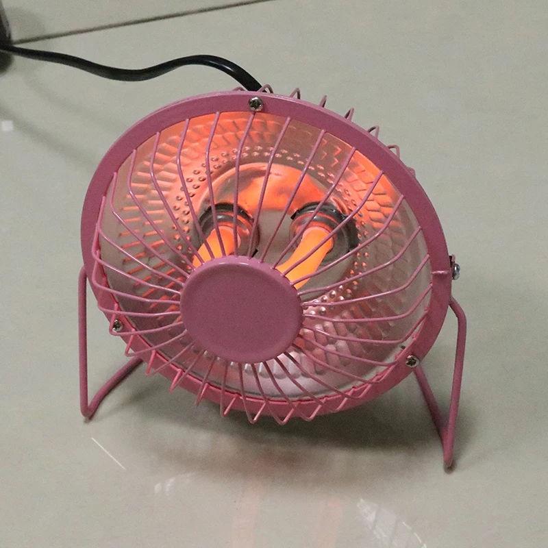 Mini Portable Desktop Small Heater Electric Heating Fan Quiet Room Thermostat For Indoor Office Bedroom 4"/ 6" electric heating fan