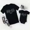 Copy Paste Shirt Father and Baby Matching Shirts Ctrl C Ctrl V Print Daddy Daughter Shirts New Father's Day Gift 1
