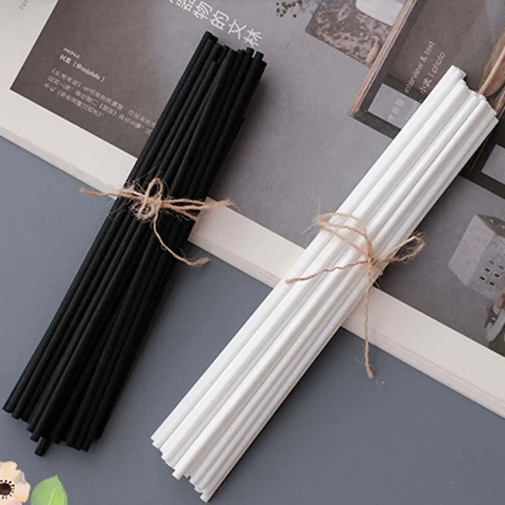 50Pcs Reed Diffuser Sticks Aromatherapy Volatile Rod for Home Fragrance Diffuser DIY