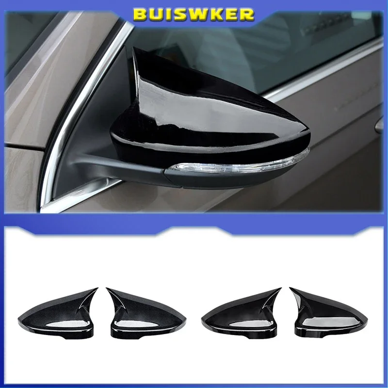 

For Volkswagen VW CC Beetle Jetta Passat Sagitar Magotan Scirocco EOS Bora Rearview mirror cover carbon fiber side mirror cover