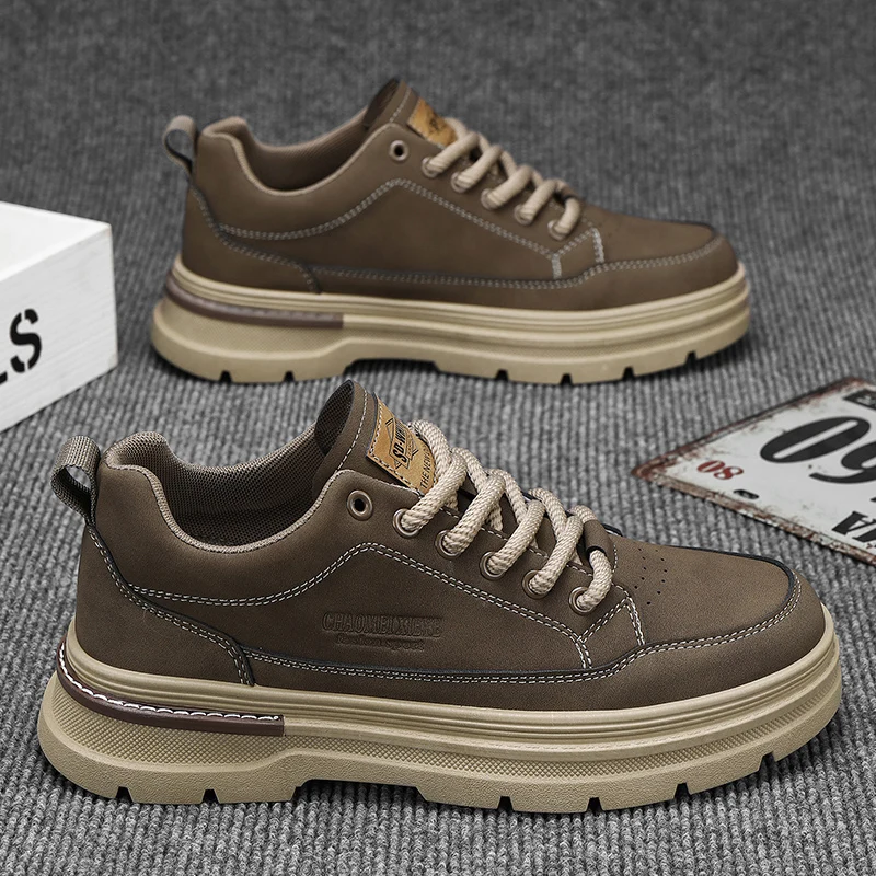 รูปสินค้า 2025 เดินรองเท้าสําหรับชายรองเท้าผ้าใบชาย Mens tenis รองเท้าเทรนเนอร์ Race Breathable รองเท้าแฟชั่น loafers วิ่ง
