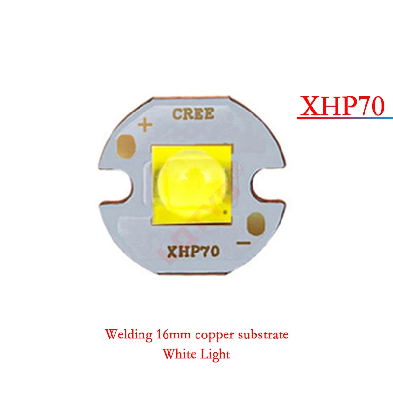 Cree XHP70.2 second generation, white, warm white, blue LED 20W