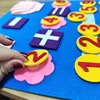 Children Early Education Enlightenment Cognitive Mathematics Busy Board Felt Board Montessori Toys Math for Kids Toys Gifts 4