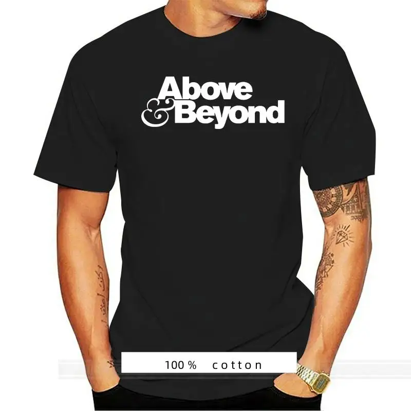 

Above Beyond Black T Shirt Edc Plur Trance Rave Rage All Sizes S 2Xl cotton tshirt men summer fashion t-shirt euro size