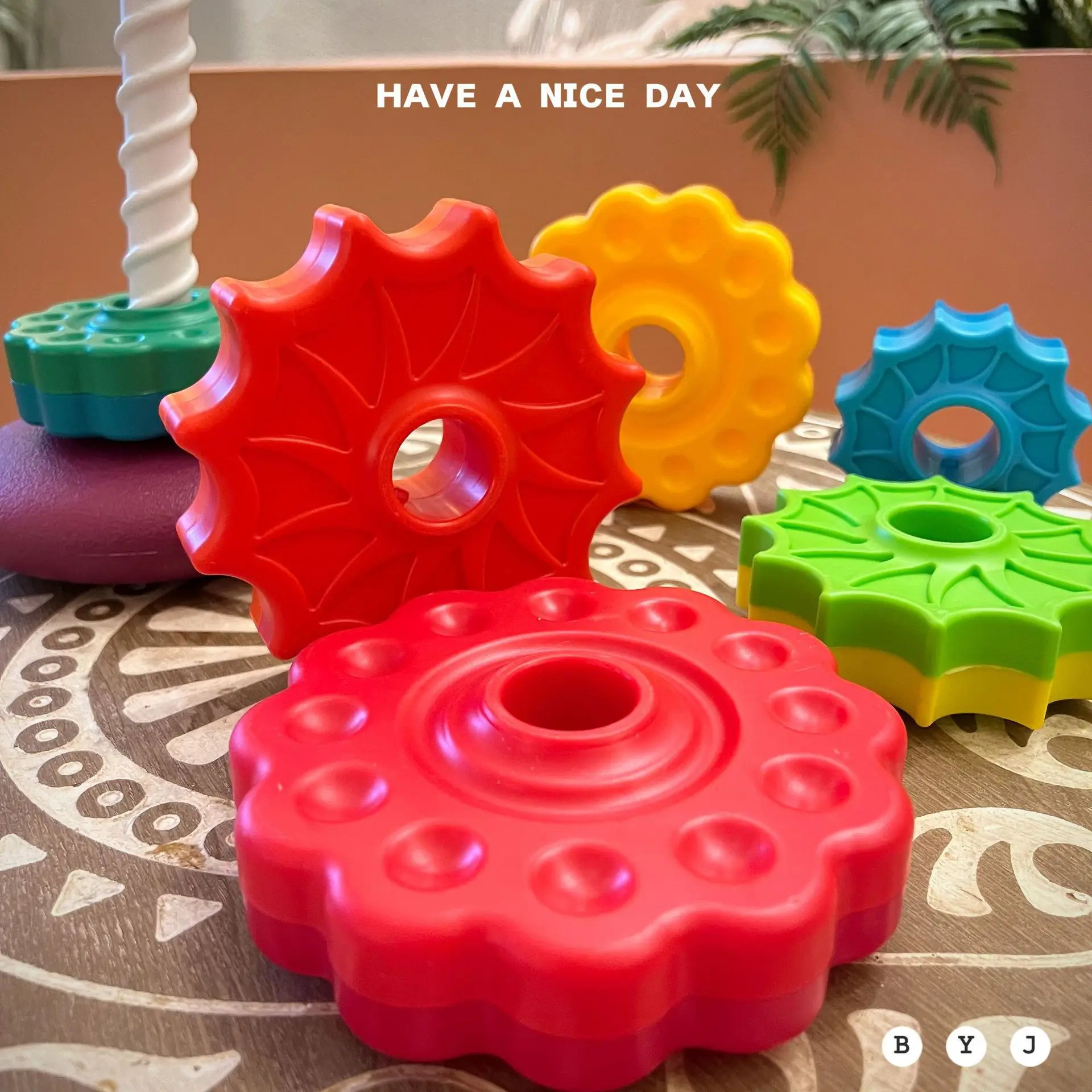 Educational Toys Stacking Puzzle Toys Stacking Toys Baby Stackable towers Rainbow Tower Toy big size Color Shape Montessori Educational games Stacking ring for babies girl boy for educational toys,stacking puzzle toys,stacking toys