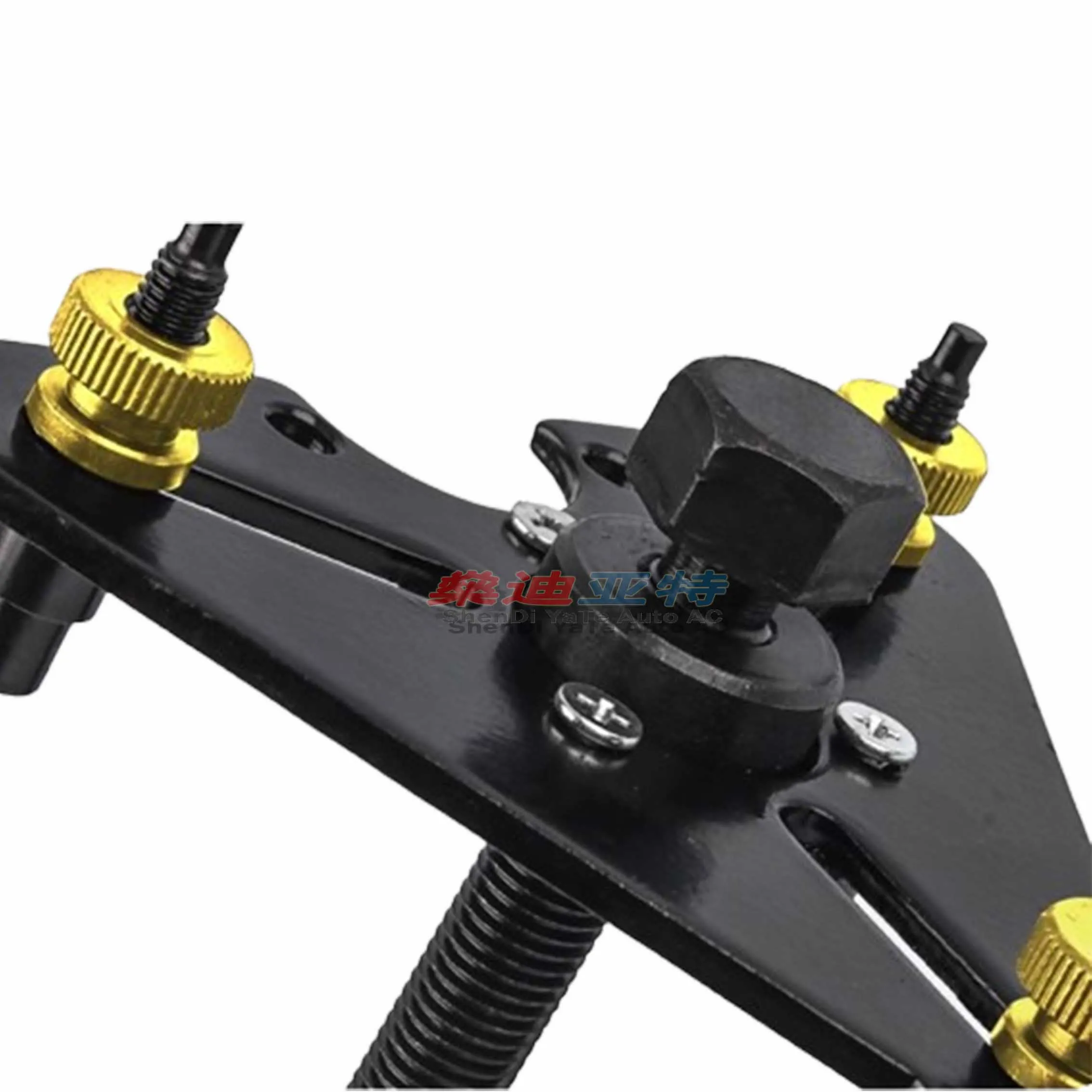 Manual Disassembly Wrench Tool For A/C Compressor Clutch Magnetic Suction Pulley Quick Puller Set Repair Tool