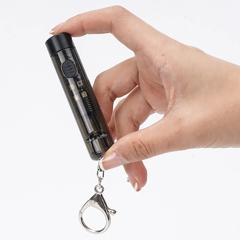

Mini Keychain Flashlight LED Rechargeable Portable Flashlight Outdoor Waterproof Super Night Light For Camping Fishing Hiking