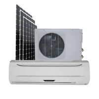 hybrid AC/DC power solar wall split air conditioner 9000BTU for home 1
