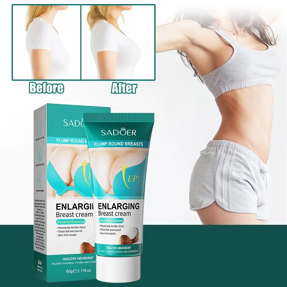Breast Enlargement Cream SADOER Fast Growth Breast Enlargement Cream Lift Breast Improve Sagging Massage Chest Rapidly Body Moisturizing Smooth