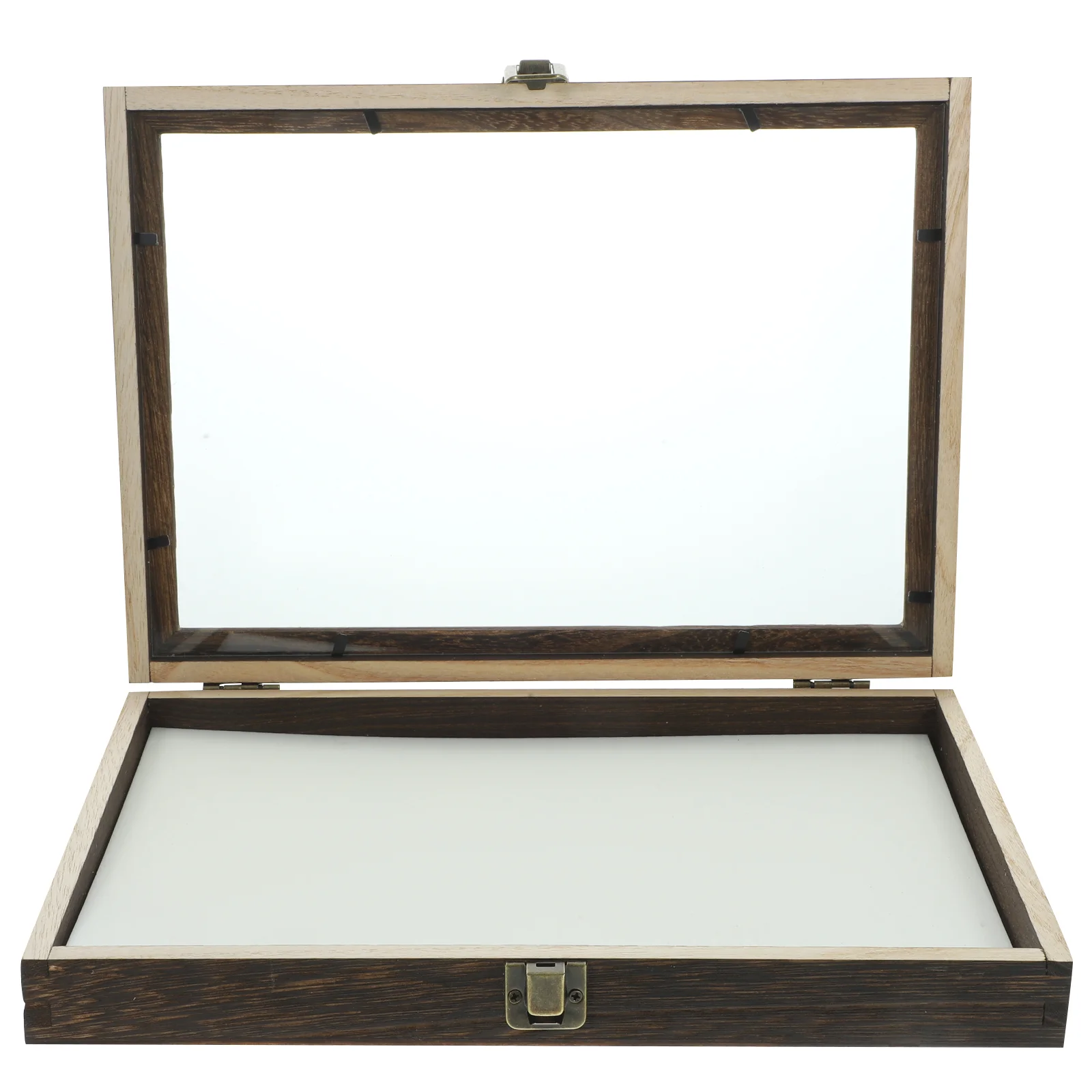 

Sets Display Case Clear Glass Top for Collecting Butterflies and Bugs in Museums