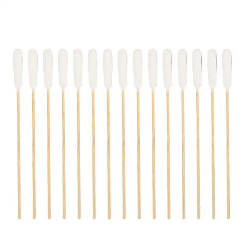 100Pcs Dog Cat Cotton Buds Professional Dirt Removal Bamboo Stick Cotton Swabs for Cleaning Dogs Ears 4