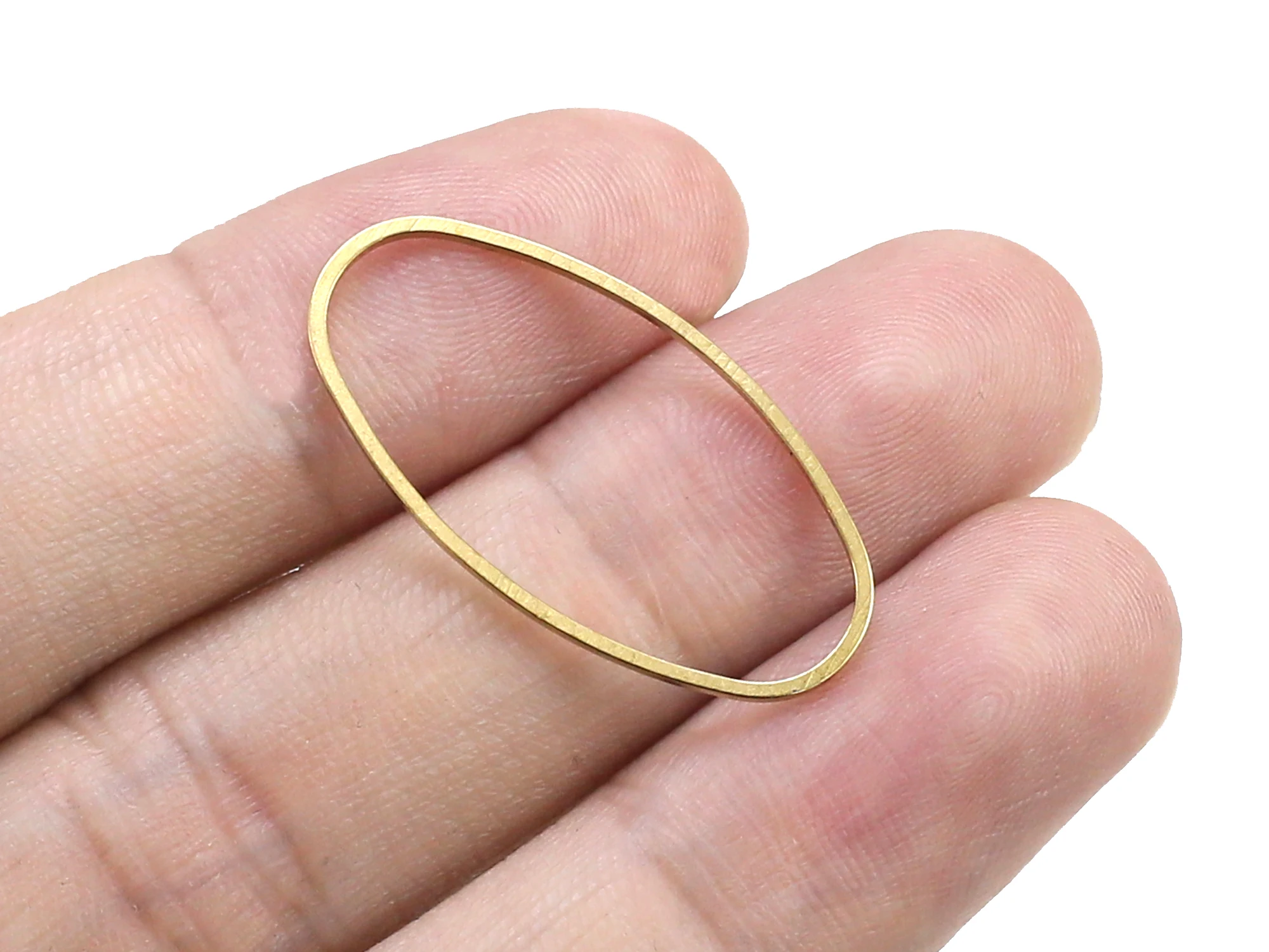 

30 шт, латунные серьги, подвески, Овальный Круглый, латунные соединения 29,8x15,5x1 мм, латунная фурнитура-R1503