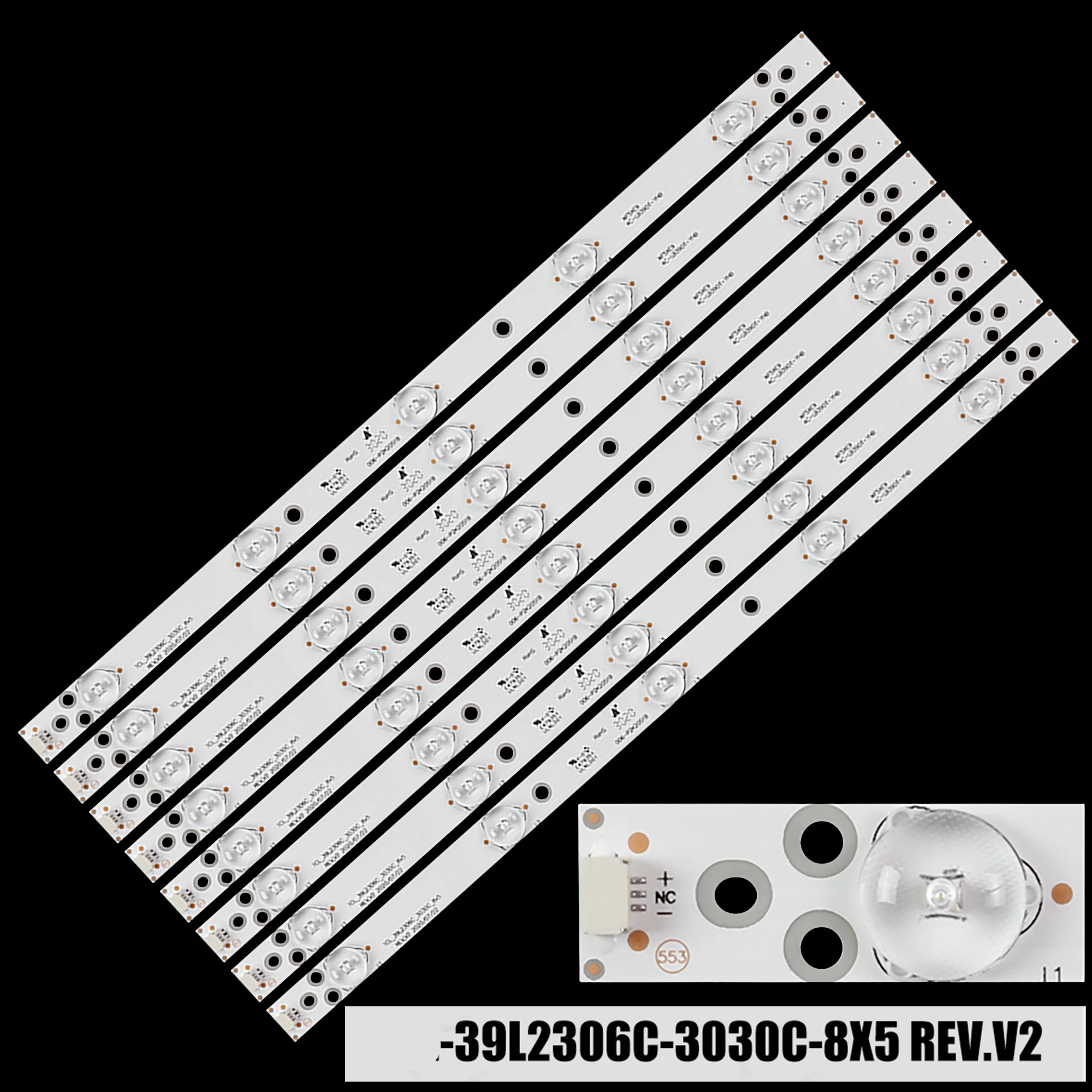 LED BackLight Strip For 39L2303C 39L2306C 39L2309C DP39D14T DP39D14 T39ED10DHU-01B 006-P2K2051B LVF390CMDX E2 V2