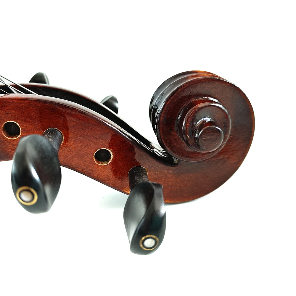 TONGLING Brand Professional Natural Flamed Hand Made Violin Maple Wood Antique Violin Violino 4/4 3/4 Stringed _ - Mobile