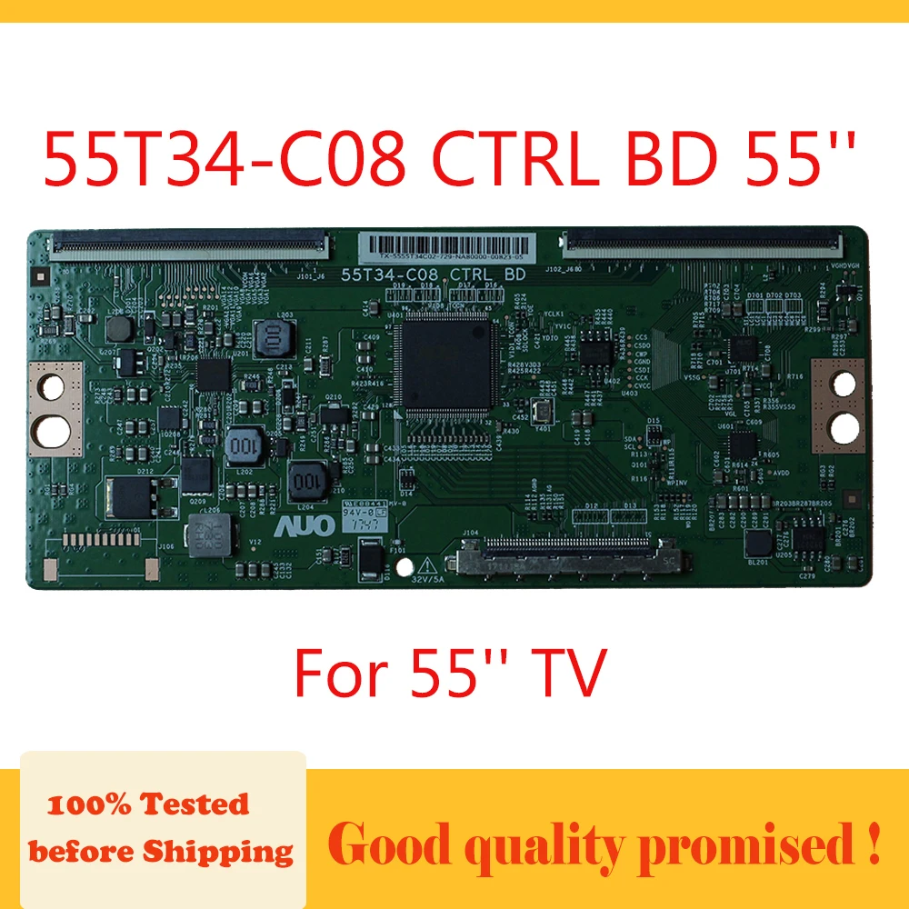 

55T34-C08 CTRL BD 55'' Origional Product Profesional Test Board 55T34C08 55 T-Con Board Model 55T34 C08 / 55t34c08 Logic Board