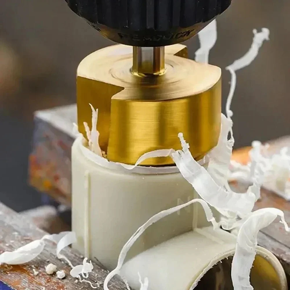 Titanium Step Drill Bit Set for Water Pipe Reaming