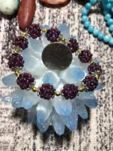  1Pcs Elastic Free Shipping Items Making Jewelry Bracelets For Women Stone Nature Original Pure Hand Woven Garnet Hand String 