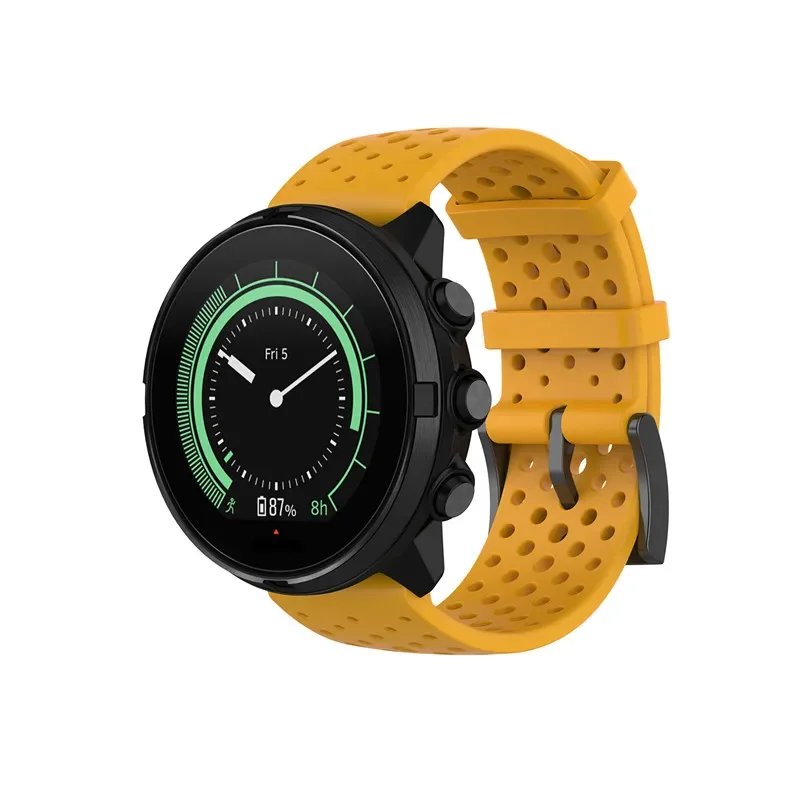 Silicone Smartwatch Wrist Strap - 24mm
