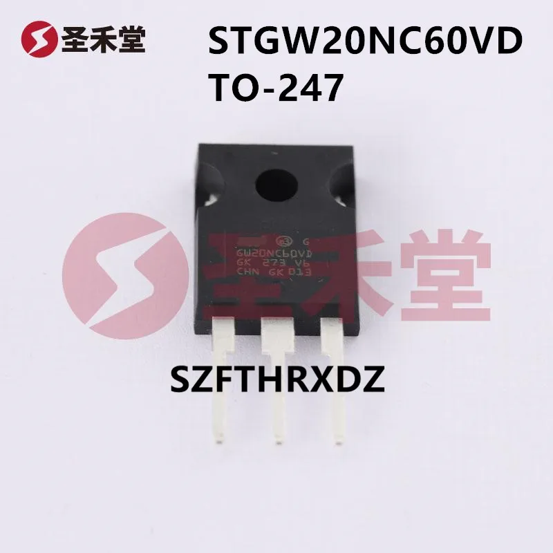 

SZFTHRXDZ 100% Новый оригинальный STGW20NC60VD GW20NC60VD TO-247