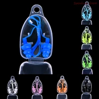 1PCS Silicone Swimming Ear Plugs Universal Soft Earplugs Pool Accessories Water Sports Swim Ear Plug 8 Colors 2